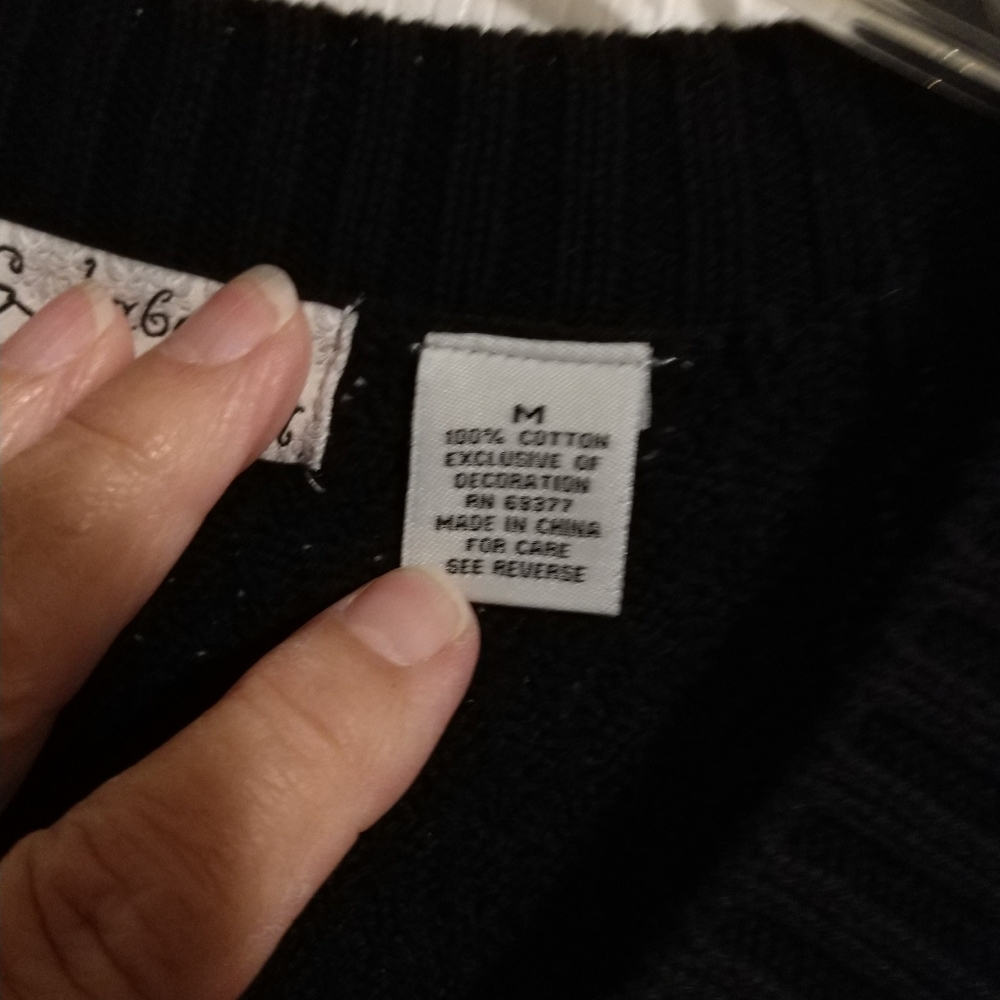 📌SALE $6.📌Isbella's Closet Light Knit Top Short SLeeves - Med - Picture 4 of 8